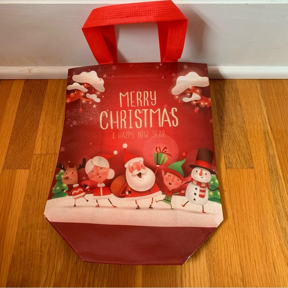 Reusable Christmas Bag Gift Bag Tote Bag